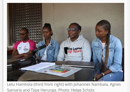 Hamhola slam Namibian  Olympic committee aggressively
