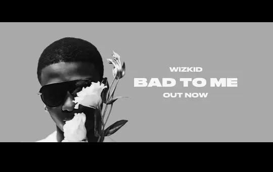 Wizkid “Bad to me” has move back to 2 spot on Apple music Nigeria chart After falling to 4 spot as of last week. See chart